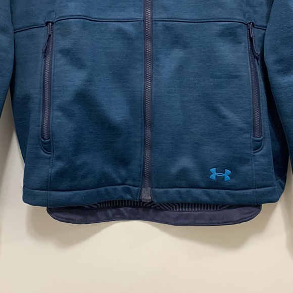Under Armour Blue ColdGear Infrared Jacket - Picture 7 of 9